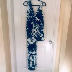 NWT Finders Keepers Graphic Print Mini Dress - Tie-Dye - Party Dress - Women L